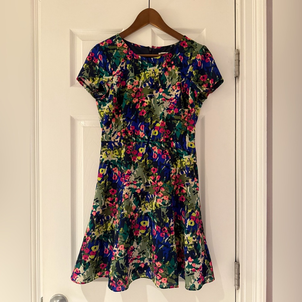 A-line abstract dress